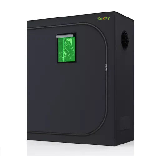 GROZY 120x60x180cm Grow Tent with Green View Window Hydroponics Grow Room