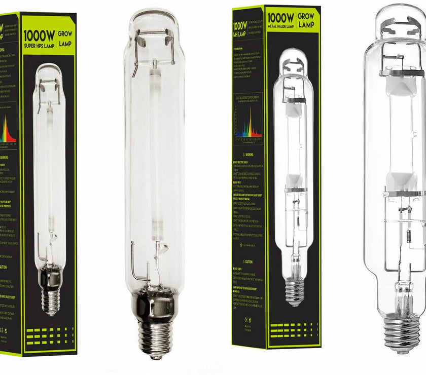 Hydroponics 1000W HPS MH Grow Light Bulb Metal Halide Lamp High Pressure Sodium