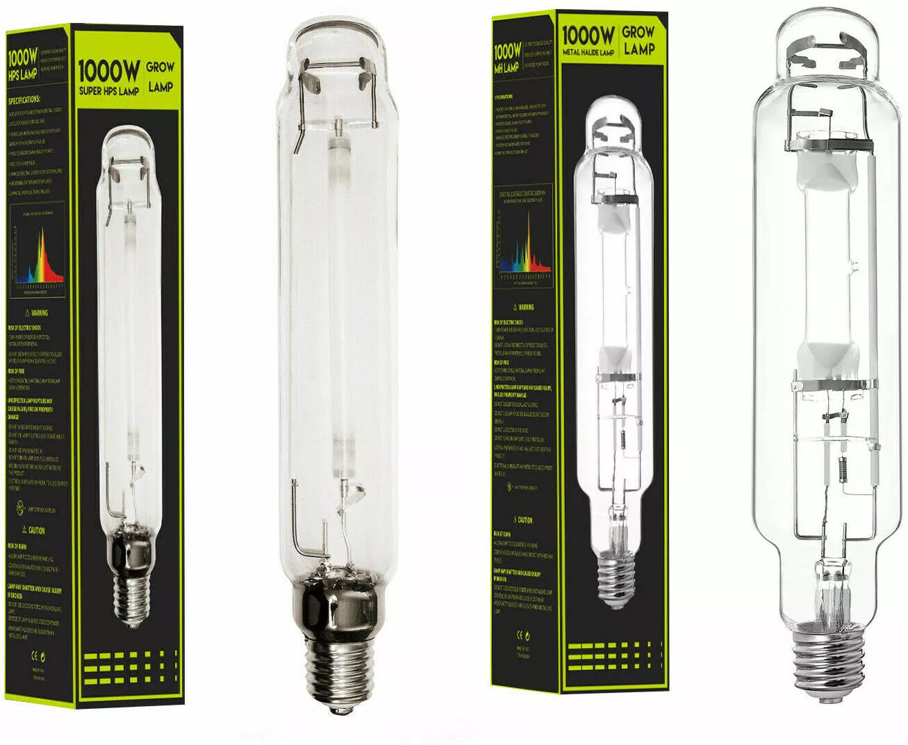mh grow light bulbs Hydroponics 1000W HPS MH Grow Light Bulb Metal Halide Lamp High Pressu