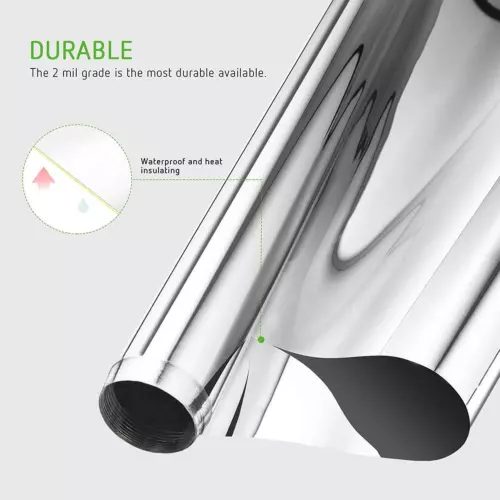 1.2*30M Both Side Highly Reflective Mylar Film 2Mil for Grow Room