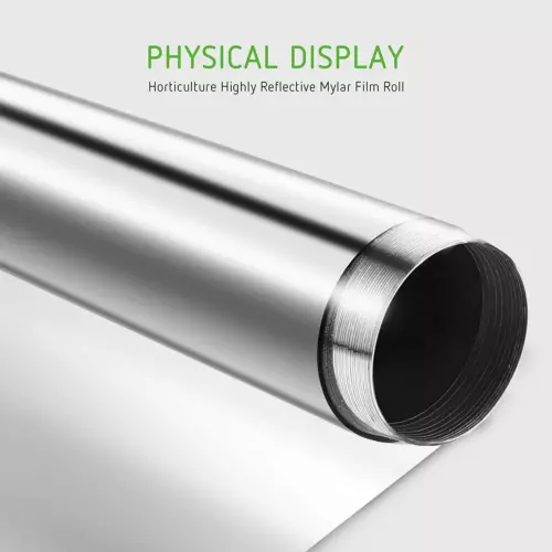 1.2*30M Both Side Highly Reflective Mylar Film 2Mil for Grow Room