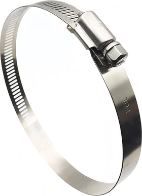 4 inch 100mm Stainless Steel Hose Clamp For Securing Duct Fan Flange Carbon Filter Hydroponics