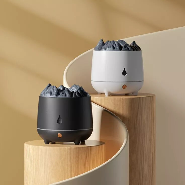 400ML Essential Oil Diffusers Ultrasonic Diffuser Cool Mist Humidifier Aromatherapy Diffuser for Spa Home Yoga Office