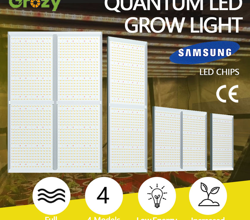 GR 400W LED Grow Light for Hydroponics Grow Tent Fit All Stage Veg Flower