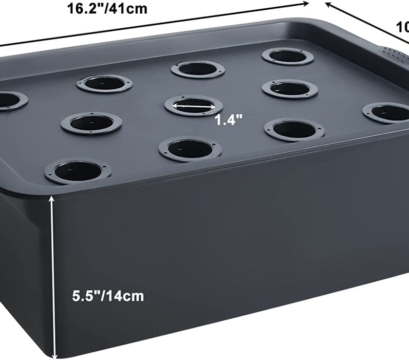 Hydroponics 6/8/11 Plants Complete DWC Growing Kits System Grow Vegetable Fruits