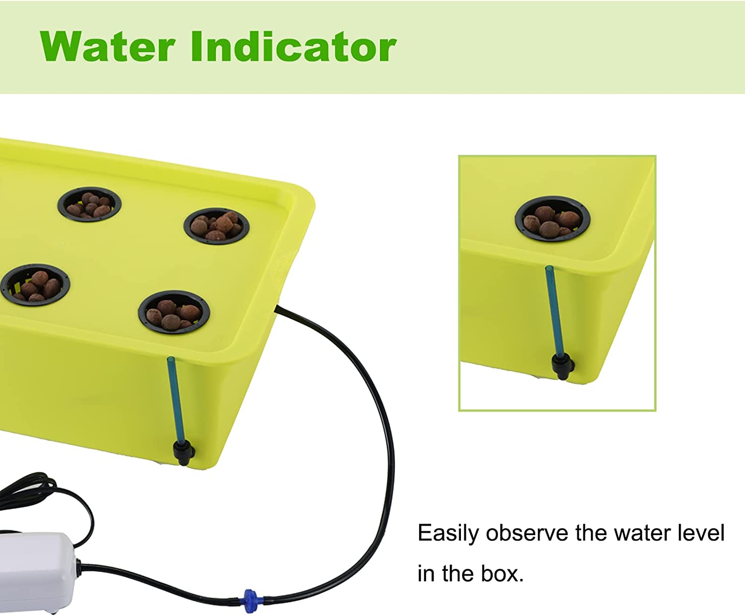 Hydroponics 6/8/11 Plants Complete DWC Growing Kits System Grow Vegetable Fruits