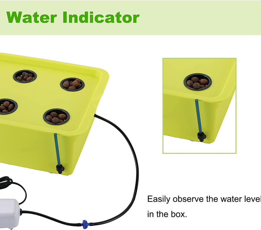 Hydroponics 6/8/11 Plants Complete DWC Growing Kits System Grow Vegetable Fruits