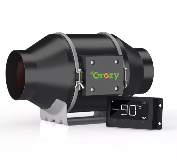 Inline Ventilation Fans for Grow Tents | 4”–8” Intelligent & Silent Airflow Control System