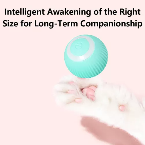 Smart Automatic Rolling Ball Cat Dog Pet Electric Self-Moving Interactive Toy