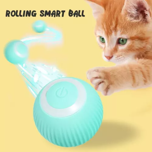 Smart Automatic Rolling Ball Cat Dog Pet Electric Self-Moving Interactive Toy