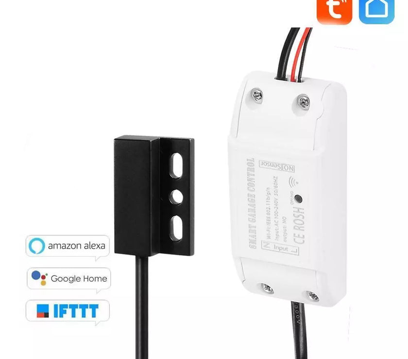 Smart WiFi Switch Garage Door Opener Controller Compatible with Alexa Echo Google Home AU Plug SmartLife Tuya APP Control No Hub Required
