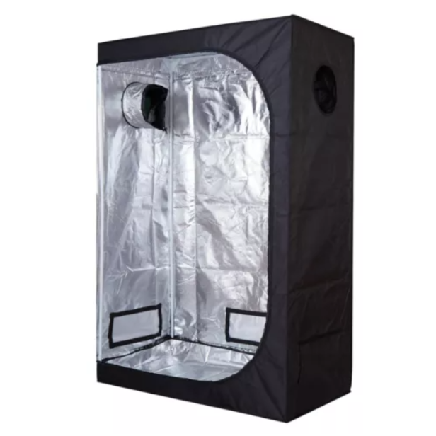 seedling grow tent GROZY 50x50x100cm Grow Tent Hydroponics Reflective Indoor Plant Seedli