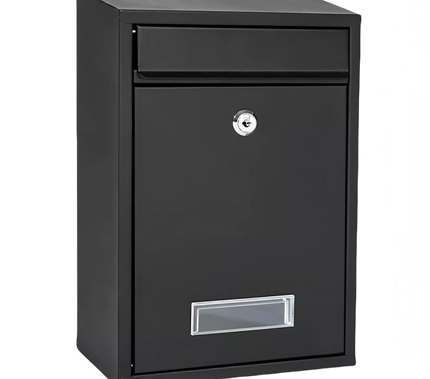 Safe Storage Dropbox Heavy Duty Steel Mailbox Locking Drop Box for Rent Payments Mail Key Cash Checks
