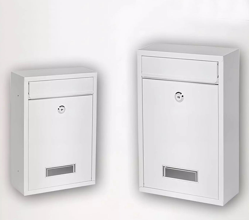 Safe Storage Dropbox Heavy Duty Steel Mailbox Locking Drop Box for Rent Payments Mail Key Cash Checks