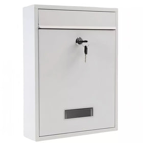 Safe Storage Dropbox Heavy Duty Steel Mailbox Locking Drop Box for Rent Payments Mail Key Cash Checks