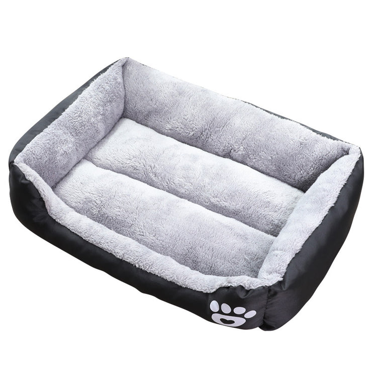 Pet Calming Bed Cat Puppy Large Dog Sleep Warm Soft Plush Comfy Cushion Washable