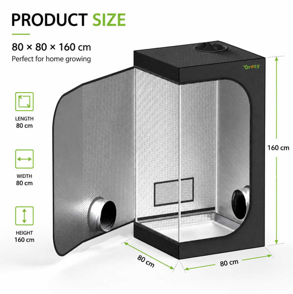 Complete Indoor Grow Tent System for Hydroponics & Home Growing Australia | Multiple Sizes Available