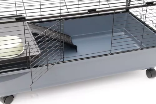 Rabbit Cage 100cm Metal Frame Hutch Hamster Pet Cages