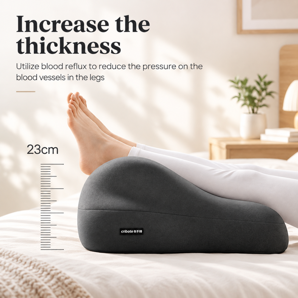Sweet Spot Pillow Couples Wedge Memory Foam Cushion for Intimacy Support & Back