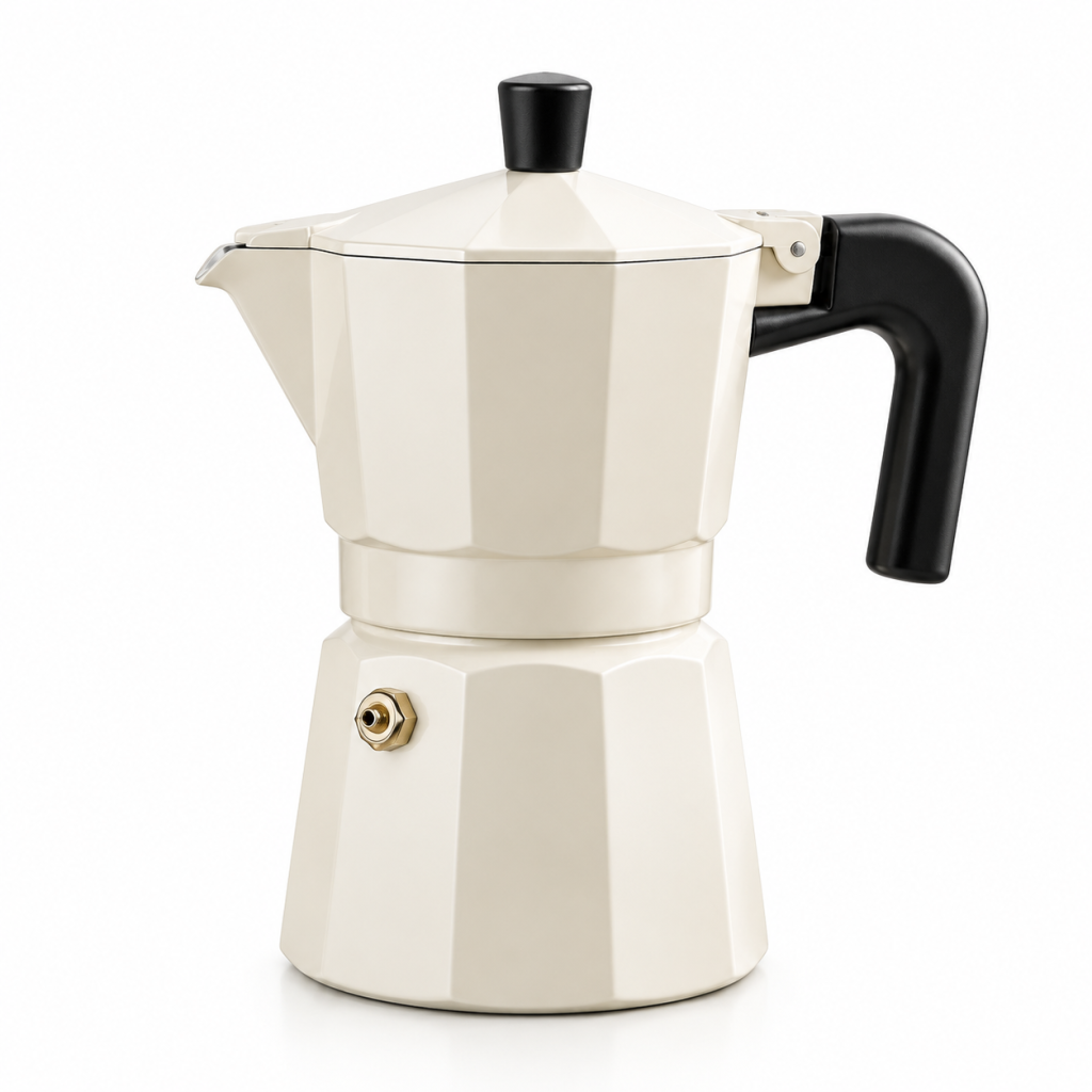 Stove Top Italian Coffee Maker Moka Pot 100ML Espresso Latte Percolator Portable