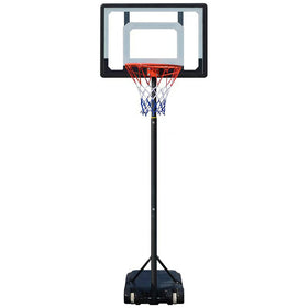 Portable Basketball Hoop Stand Adjustable Basketball Goal System Outdoor for Teenagers Youth