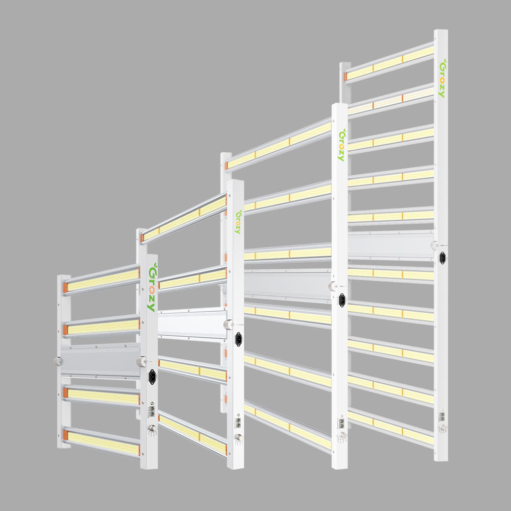 GROZY GR-E 240W 400W 720W 1050W LED Grow Light Bar Hydroponics Commercial Plants