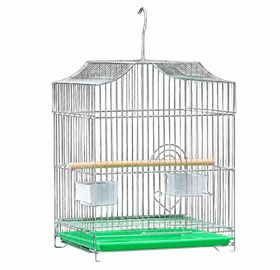 55cm Hanging Parrot Cage Cockatiel Aviary Pet Budgie Metal Frame Small Bird Cage
