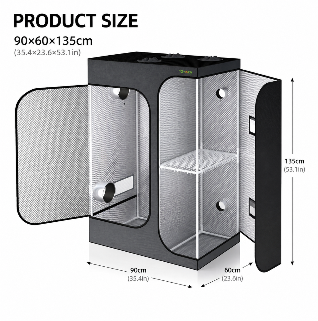 Complete Indoor Grow Tent System for Hydroponics & Home Growing Australia | Multiple Sizes Available