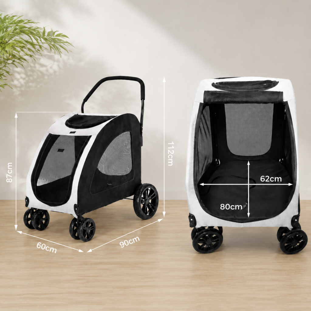 Heavy Duty Large Dog Stroller Australia – Supports Dogs Up To 50kg