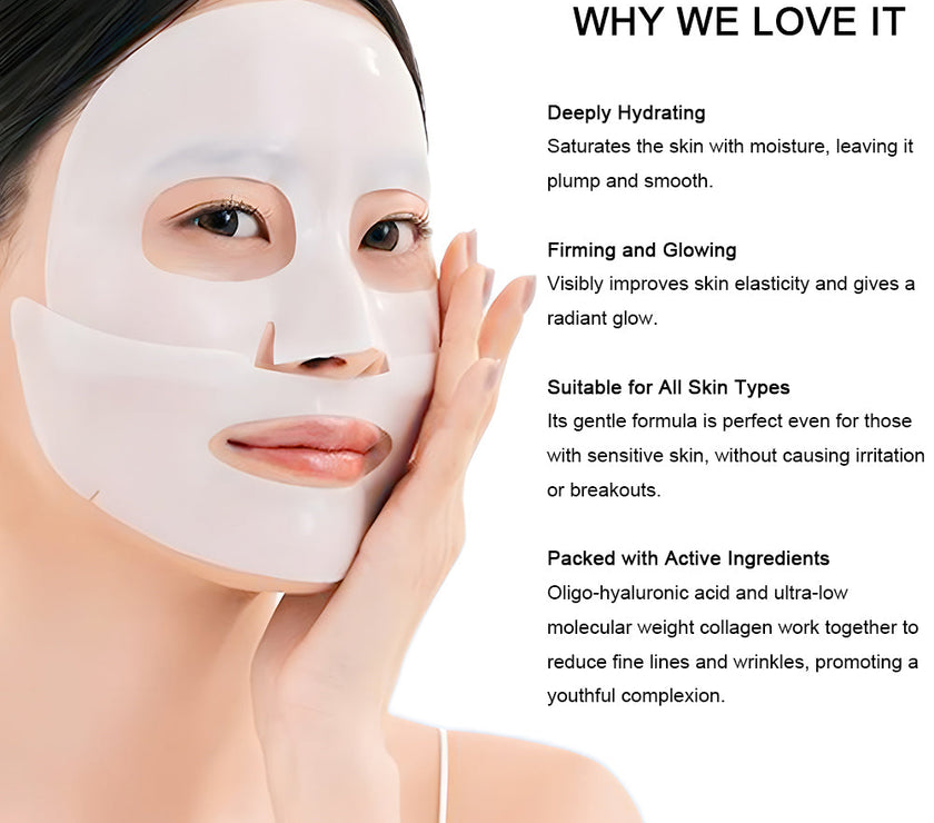 Grozy Luxury Deep Hydrating Collagen Face Mask 36g*5PCS