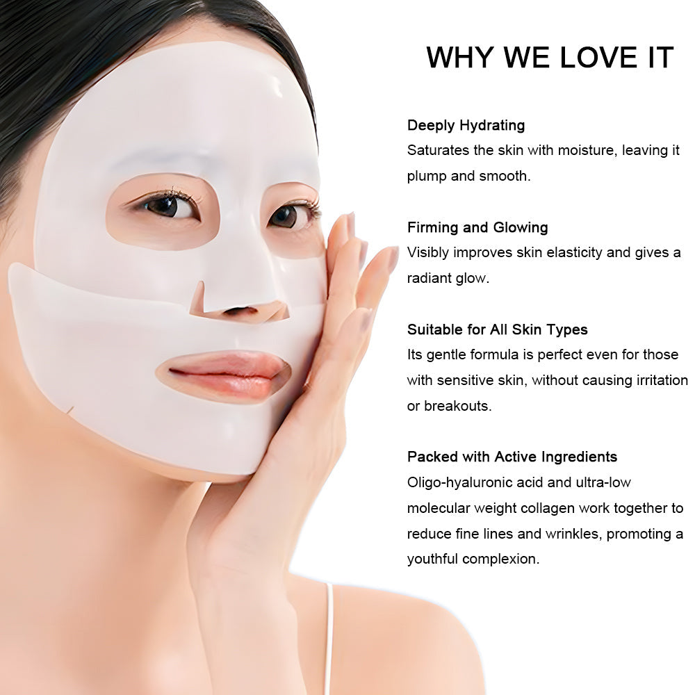 Grozy Luxury Deep Hydrating Collagen Face Mask 36g*5PCS