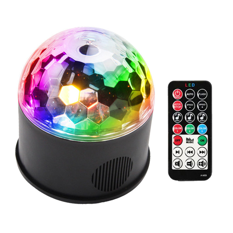 9W Party Ball Lights Disco LED Stage Strobe Projector Decorations Lights with Bluetooth & Remote Control