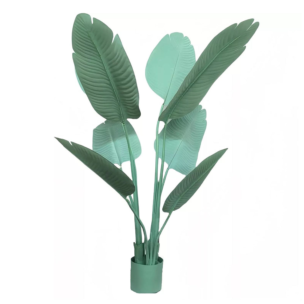 120CM Artificial Tropical Traveller Palm Bird of Paradise Faux Plant for Outdoor Indoor Decor