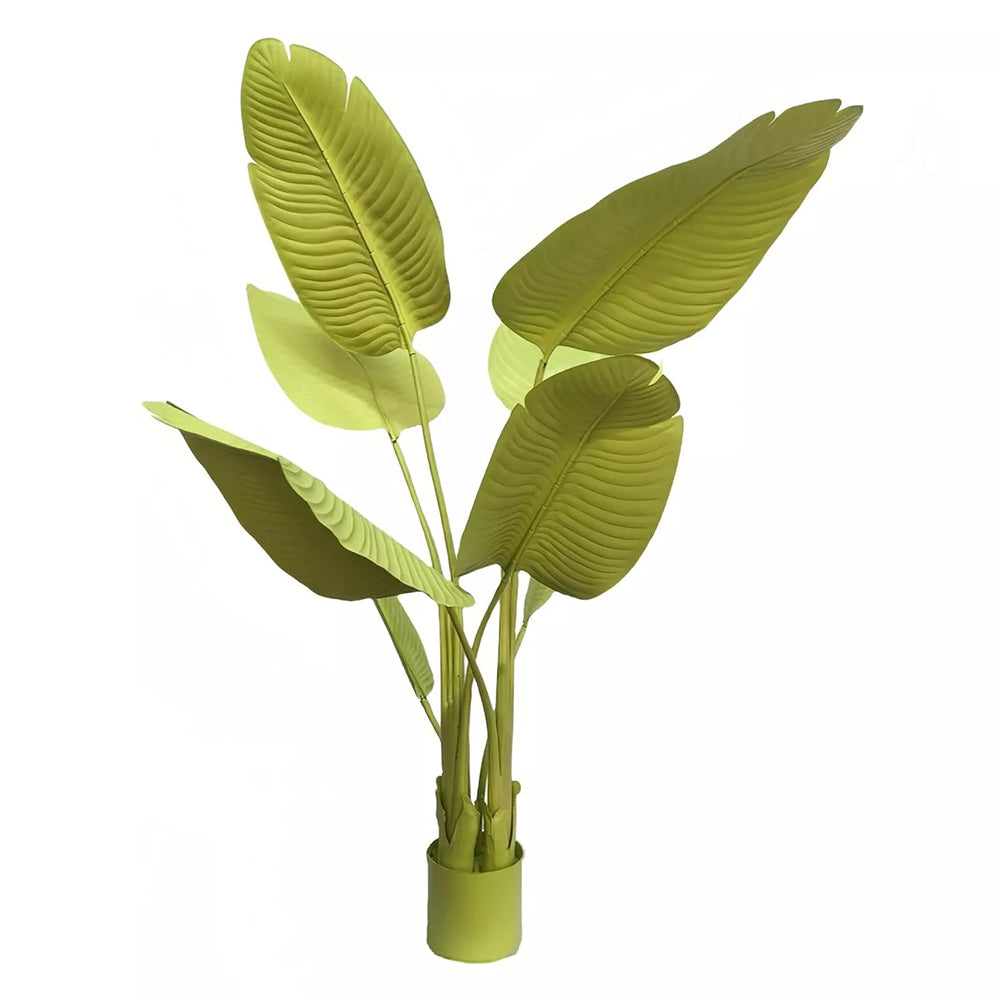 120CM Artificial Tropical Traveller Palm Bird of Paradise Faux Plant for Outdoor Indoor Decor