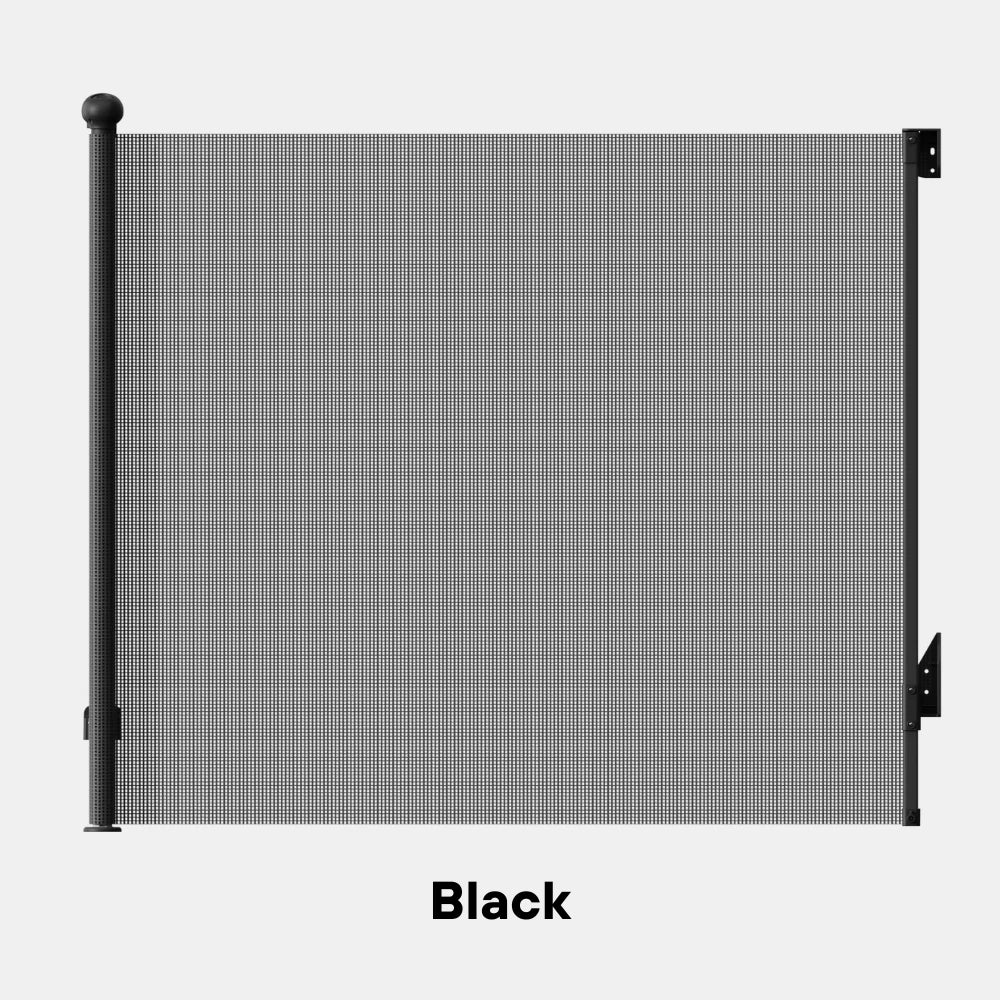 Retractable Baby Safety Gate Child Kids Indoor Pet Mesh Fence Barrier 180cm Wide