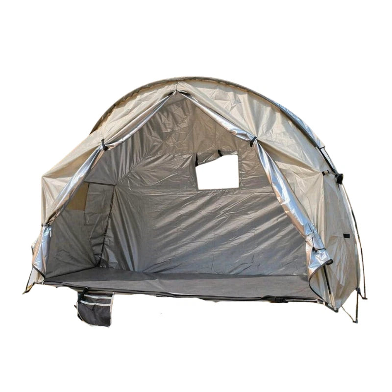 1-Person Elevated Off-Ground Camping Cot Bed Tent Combo Hiking Beach Travel