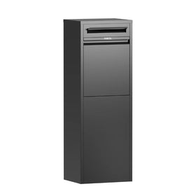 Parcel Letterbox Large Steel Mailbox Password Locker Drop Box Package Slot Home