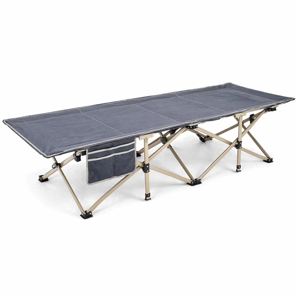 1-Person Elevated Off-Ground Camping Cot Bed Tent Combo Hiking Beach Travel