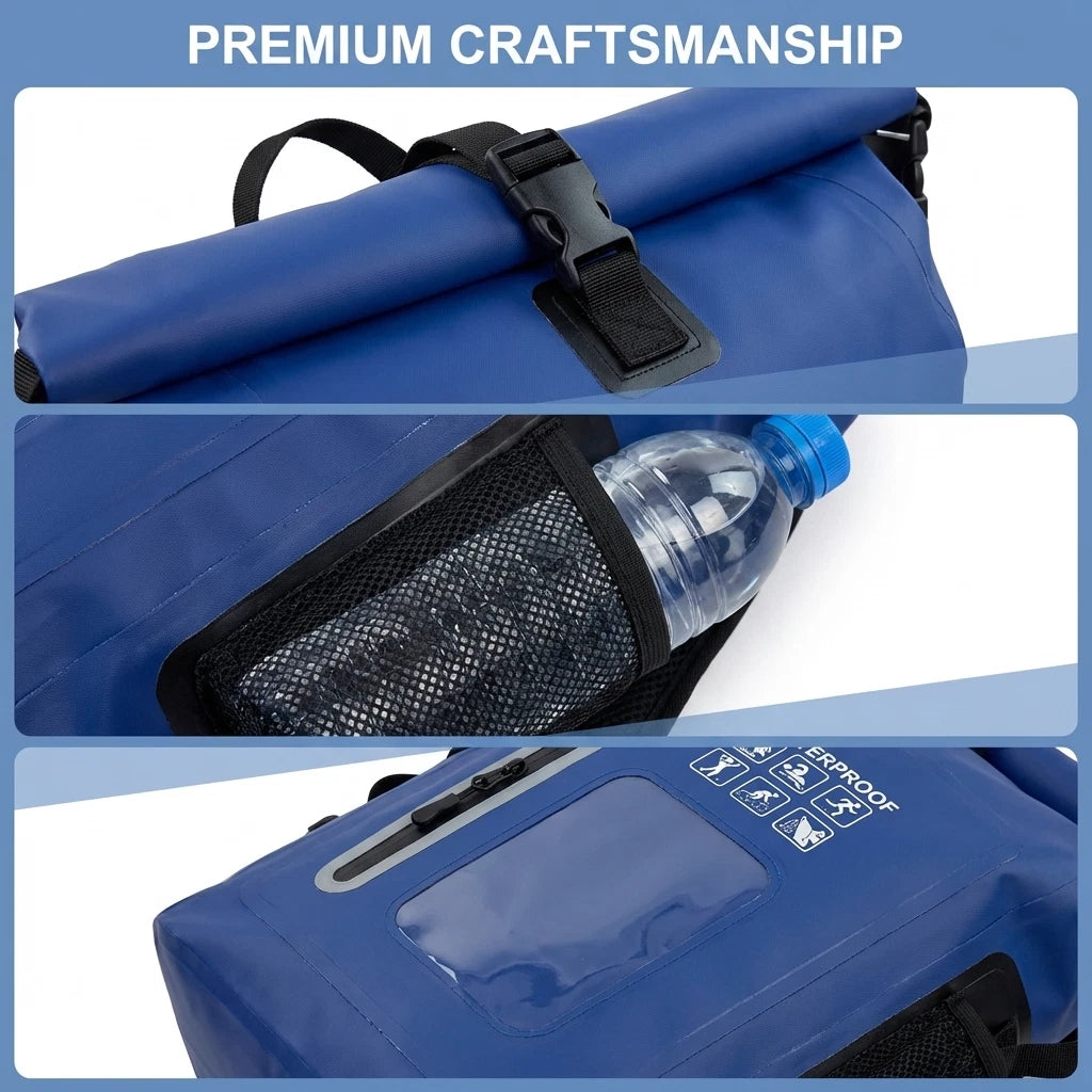 Waterproof Dry Bags Backpack Large Capacity Folding Travel Fishing Hiking Sports