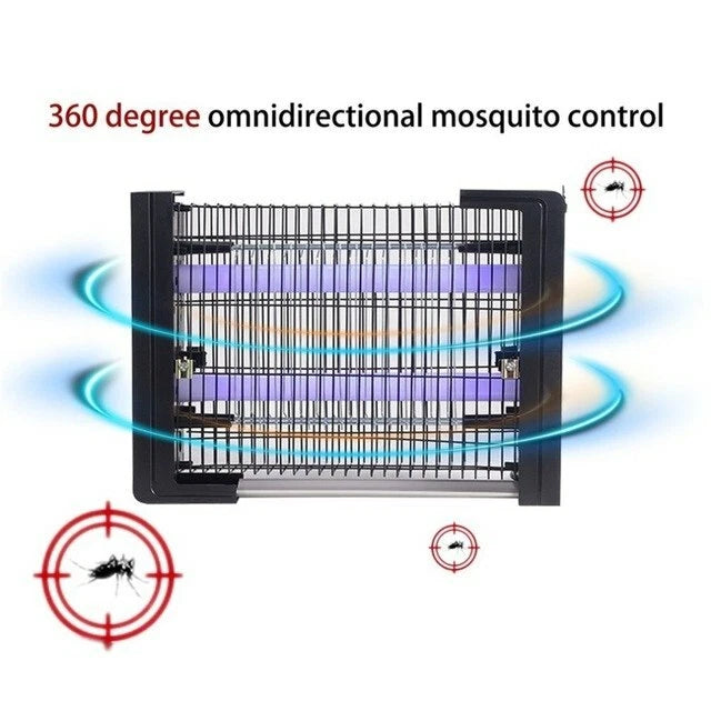 Electric UV Mosquito Insect Killer Lamp Indoor Outdoor Fly Bug Zapper Trap Light