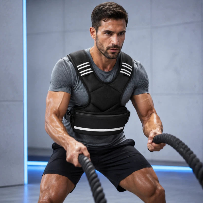 Weighted Vests 5-9KG Adjustable Home Strength Training Exercise Gym Running