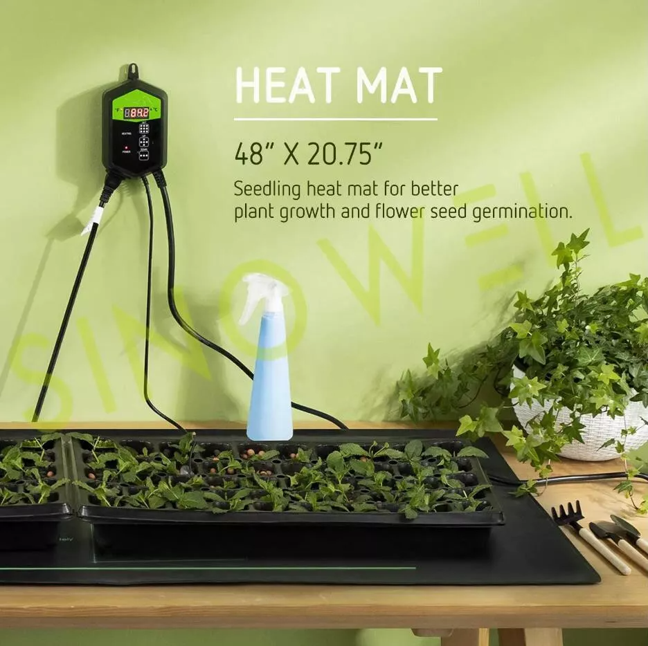 Seedling Heat Mat Thermostat Germinating Digital Temperature Controller