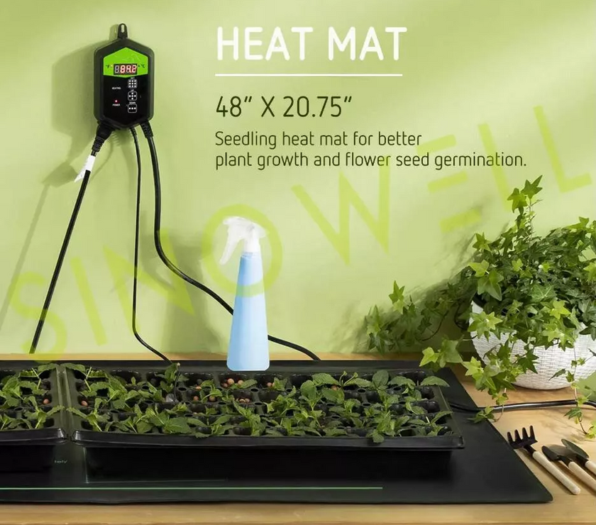 Seedling Heat Mat Thermostat Germinating Digital Temperature Controller