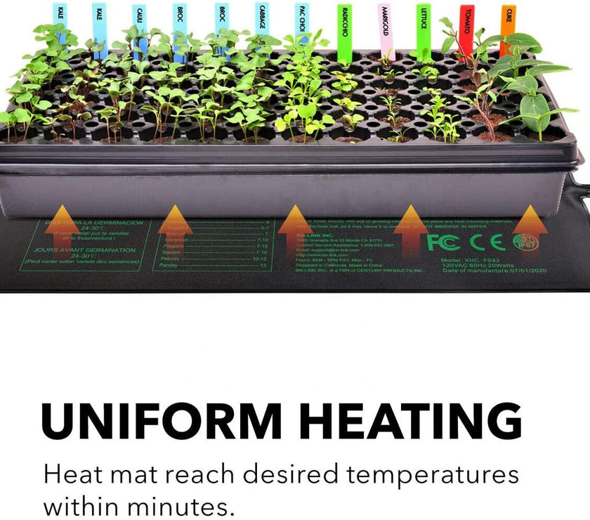 Seedling Heat Mat Heating Pad for Propagation Cloning Germination