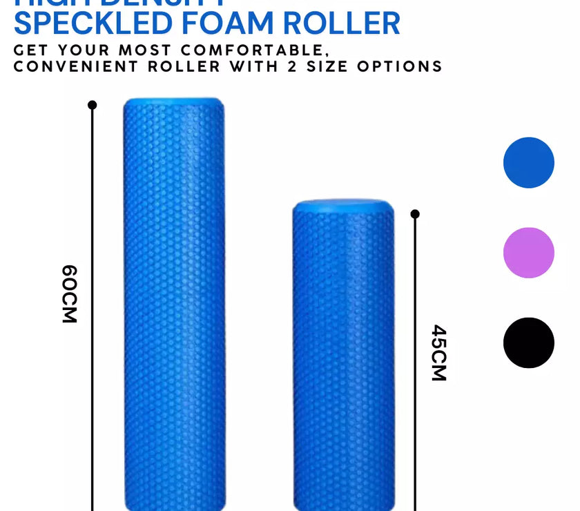 45cm/60cm Portable EVA Yoga Foam Massage Roller Muscle Roller for Gym Pilates