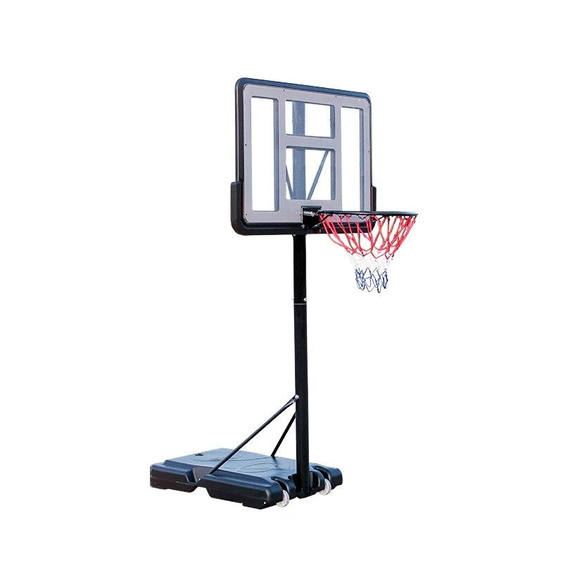 3.05M Height Adjustable Portable Basketball Hoop Stand System Durable Net Ring