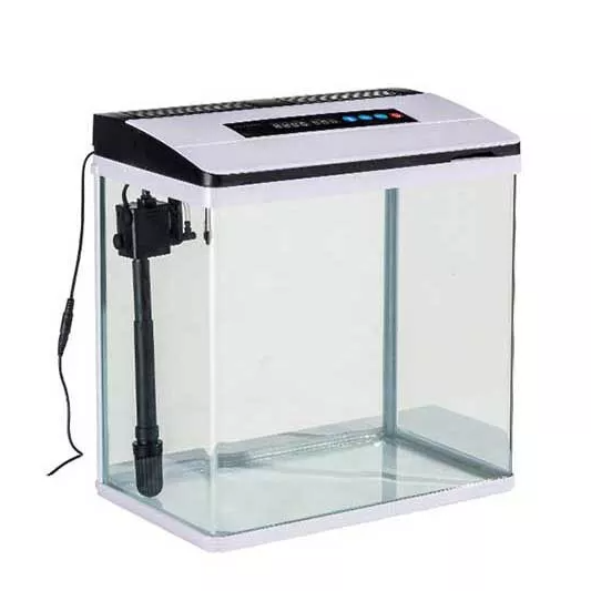 Aquarium 53L Fish Tank LED Light Complete Set Digital Display Touch Control