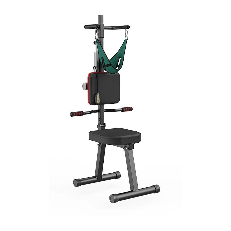 Neck Stretcher Spine Traction Chair Cervical Pain Relief Hammock Home Gym Use