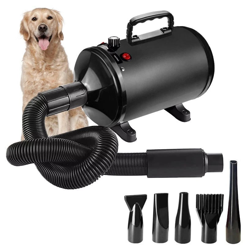 3200W Pet Hair Dryer Hairdryer Dog Cat Grooming Blower Blaster Heater Adjustable
