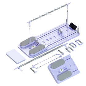 Pilates Reformer Board Machine Yoga bar Foldable 7in1 Home Gym Fitness Exercise